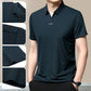 🎁Hot Sale 49% OFF⏳High Quality Men’s Casual Lapel Breathable Wrinkle-free T-shirt