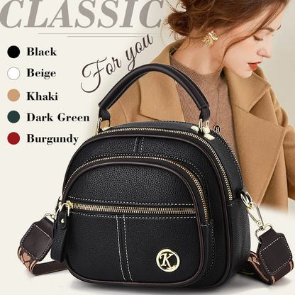 ⚡Black Friday Flash Deal! Classic Multi-Compartment Adjustable Wide Strap Leather Crossbody Apple Bag 🔥Direct 50% Off, This Deal is Epic!