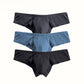 Solid colour breathable men's low-waisted briefs【Buy 3 get 2 free】