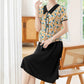 Women's Sweet Fake 2-Piece Plus Size Dress
