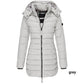 Winter women's mid-length padded jacket warm  hooded jacket【FREE SHIPPING】