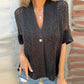 💐Spring Sale- 49% OFF!🔥Women’s Solid One Button Knitted Top