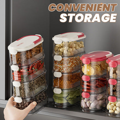 ⚡Limited-time special offer🔥 Multi-layer Sealed Spice Organizer🏠