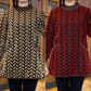 Women’s Trendy Warm Lined Long Sleeve Top with Pockets