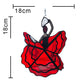 💃Dancing Lady Stained Acrylic Spinner