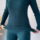 Women's High Stretch Knit Solid Color 3-Piece Set