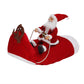 🐕Dog Christmas Clothes Santa Claus Riding Deer 🎄