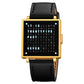 ⌚Men's Waterproof Square Electronic Watch with Steel Band