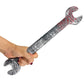 Realistic and Lightweight Halloween Wrench Prop