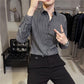 🎅Xmas Sales - 49% OFF🎄Men's Slim-Fit Striped Long-Sleeve Shirt
