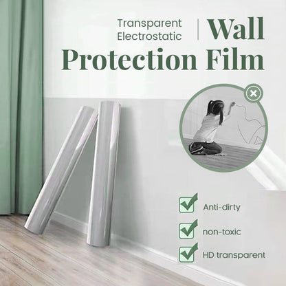 💥Christmas Special 50% OFF🎁Transparent Electrostatic Wall Protection Film | Removable & Reusable✅