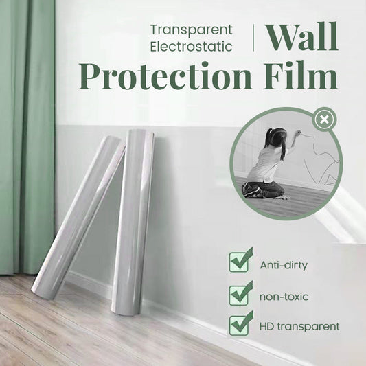 💥Christmas Special 50% OFF🎁Transparent Electrostatic Wall Protection Film | Removable & Reusable✅