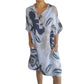 💐2025 Spring Sale - 49% off🔥Women's cotton and linen dresses with print