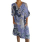 💐2025 Spring Sale - 49% off🔥Women's cotton and linen dresses with print