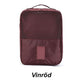Double layered travel shoe bag, foldable waterproof shoe bag, organiser, daily essentials