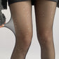 Fashionable glitter socks for women