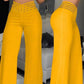 Women's Casual High-Waisted Wide-Leg Pants