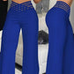 Women's Casual High-Waisted Wide-Leg Pants
