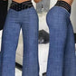 Women's Casual High-Waisted Wide-Leg Pants