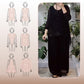 Women’s 2-Piece Sequin Blouse & Wide Leg Pants Set