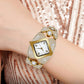 ⏳ Limited time 49% off! 💥Women's Retro Quartz Watch with Sparkling Rhinestones