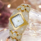 ⏳ Limited time 49% off! 💥Women's Retro Quartz Watch with Sparkling Rhinestones