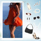 Women's Sexy Backless Pleated Halter Dress