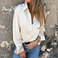 🌴Summer Specials 49% OFF👔Elegant Satin Long Sleeve Shirt
