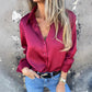🌴Summer Specials 49% OFF👔Elegant Satin Long Sleeve Shirt