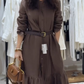 💕What should I wear tomorrow?💕Women's Button Up Long Sleeve Shirt Dress