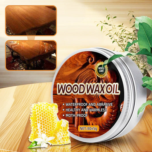 🎉Last Sale 50% OFF💥Buy 2 Get 1 Free & Free Shipping🚀Waterproof, Anticorrosive & Renovation Wood Wax Oil for Wooden Furniture