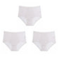Plus Size High Waist Leak Proof Ice Silk Panties