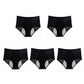 Plus Size High Waist Leak Proof Ice Silk Panties
