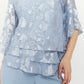 Women's Elegant Tiered Tops ＆ Wide-Leg Pants Set