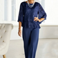 Women's Elegant Tiered Tops ＆ Wide-Leg Pants Set
