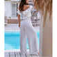 🌺New Arrival🍑Women’s Off Shoulder Ruffle Jumpsuit