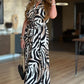 🌸Summer Hot Sale 49%OFF🌸Women's Elegant V-Neck Printed Long Dress