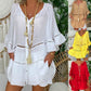 Women’s Casual Hollow Out V-Neck Dress