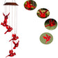 🦋 Enhance Your Garden - ✨Creative Bird Design Solar Wind Chimes