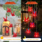 🦋 Enhance Your Garden - ✨Creative Bird Design Solar Wind Chimes
