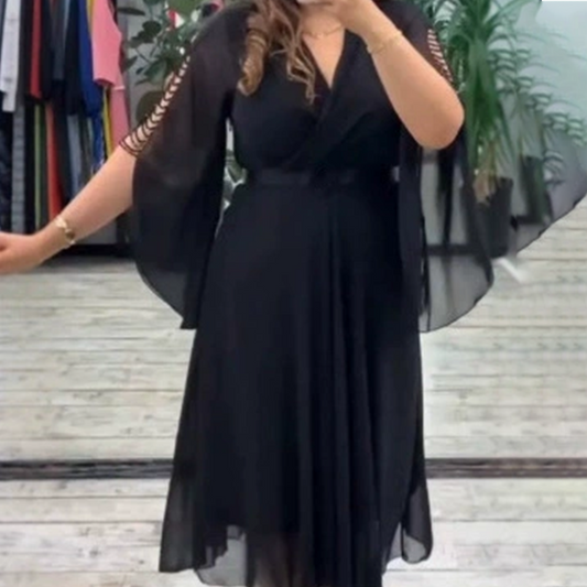 Women’s Elegant V-Neck Dress