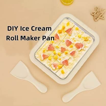 ❄️Last promotion ❄️DIY Ice Cream Roll Maker Pan