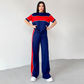 Casual Short-Sleeve Top & Pants 2-Piece Set