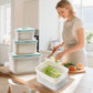 🔥Summer Hot Sale 49％ OFF💝2 in 1 Draining Fresh-Keep Food Container