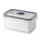 🔥Summer Hot Sale 49％ OFF💝2 in 1 Draining Fresh-Keep Food Container