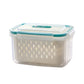🔥Summer Hot Sale 49％ OFF💝2 in 1 Draining Fresh-Keep Food Container