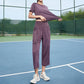 🏃‍♀️Outdoor Quick-Dry Top & Capri Pants Set