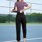 🏃‍♀️Outdoor Quick-Dry Top & Capri Pants Set