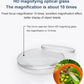 Mini Folding Magnifying Glass Key Chain