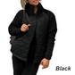 Women's Knit Patchwork Puffy Jacket
